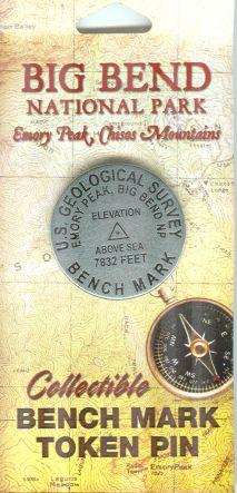 Emory Peak Bench Mark Token Pin